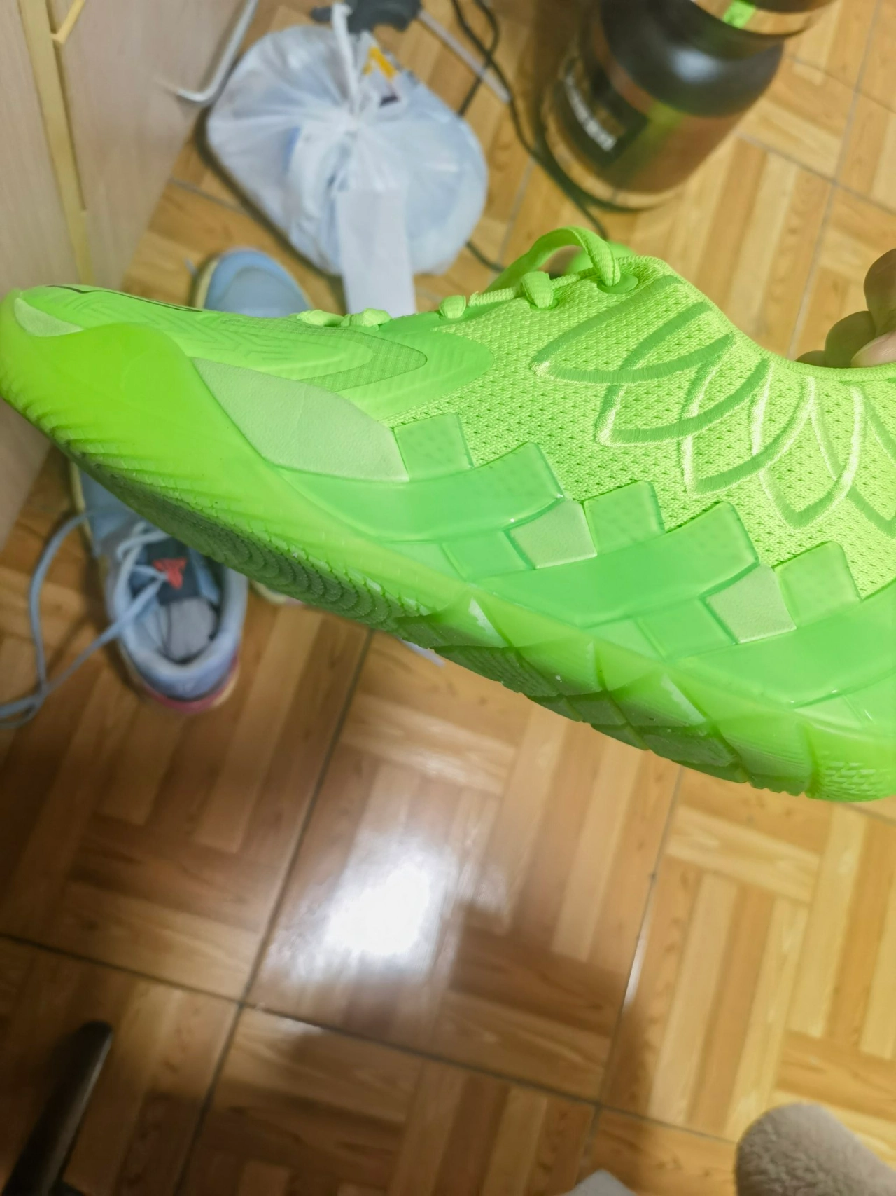 custom review-PUMA LaMelo Ball MB.01 Lo Green Gecko
