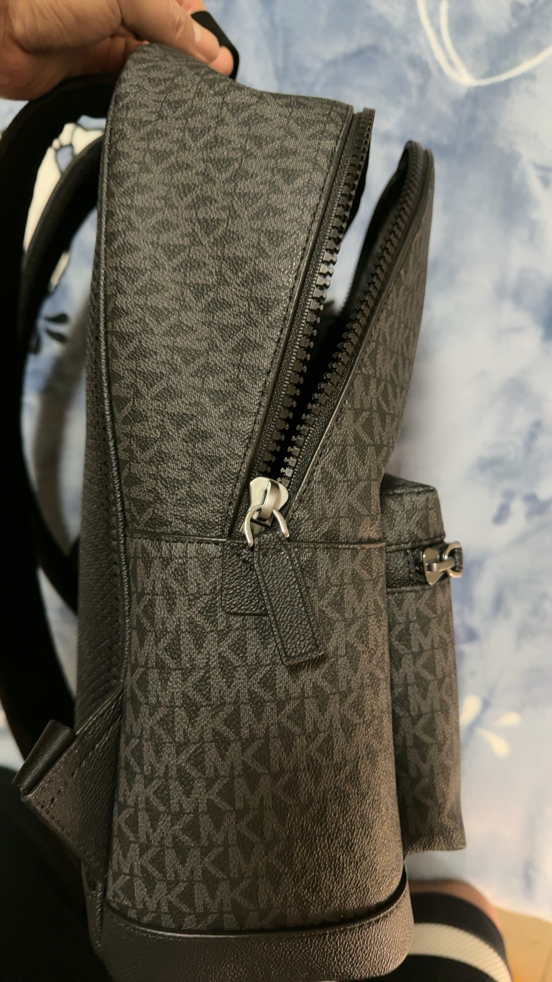 custom review-MICHAEL KORS MK Cooper PVC Рюкзак Большой Мужской Черный