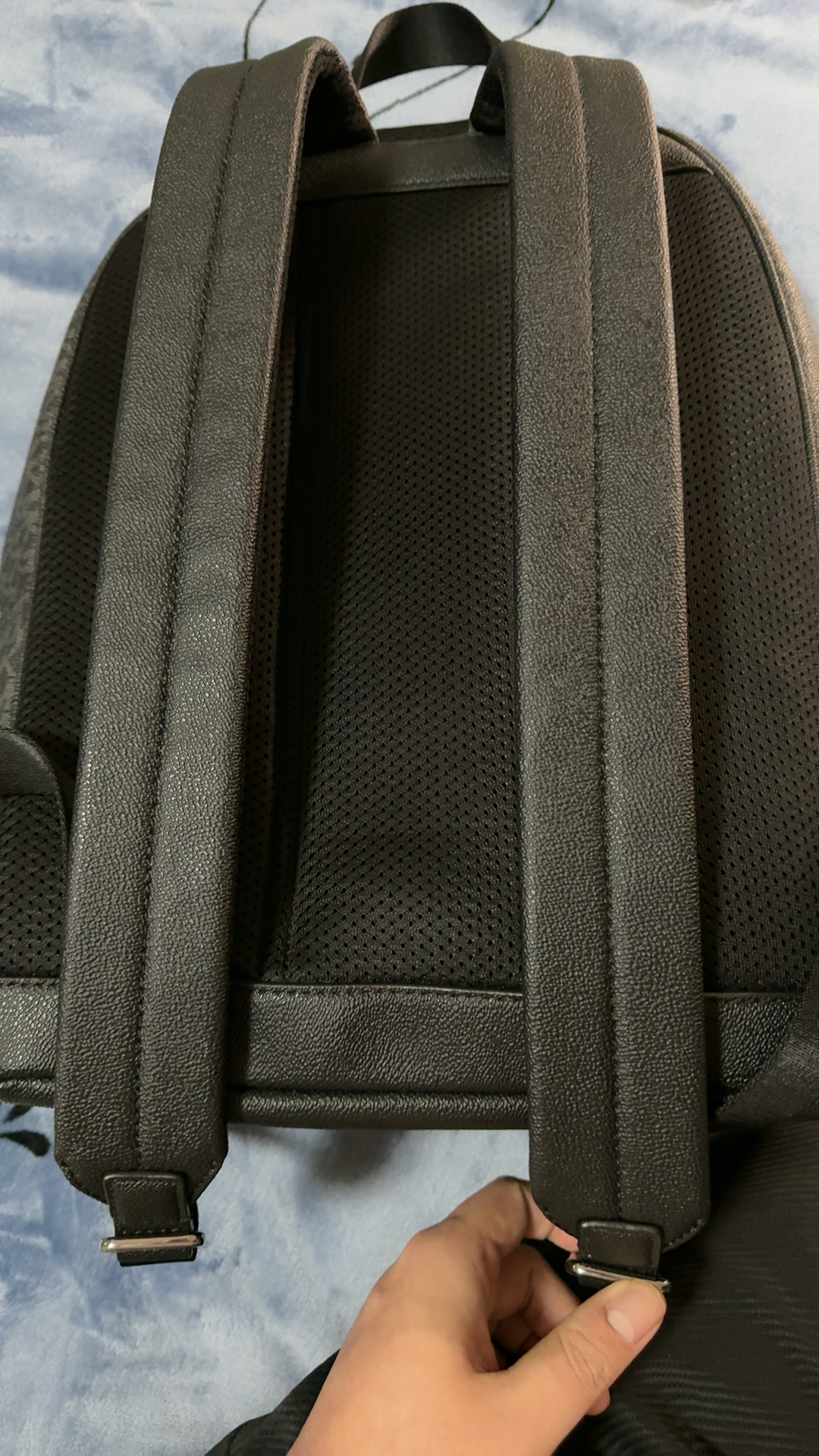 custom review-MICHAEL KORS MK Cooper PVC Рюкзак Большой Мужской Черный