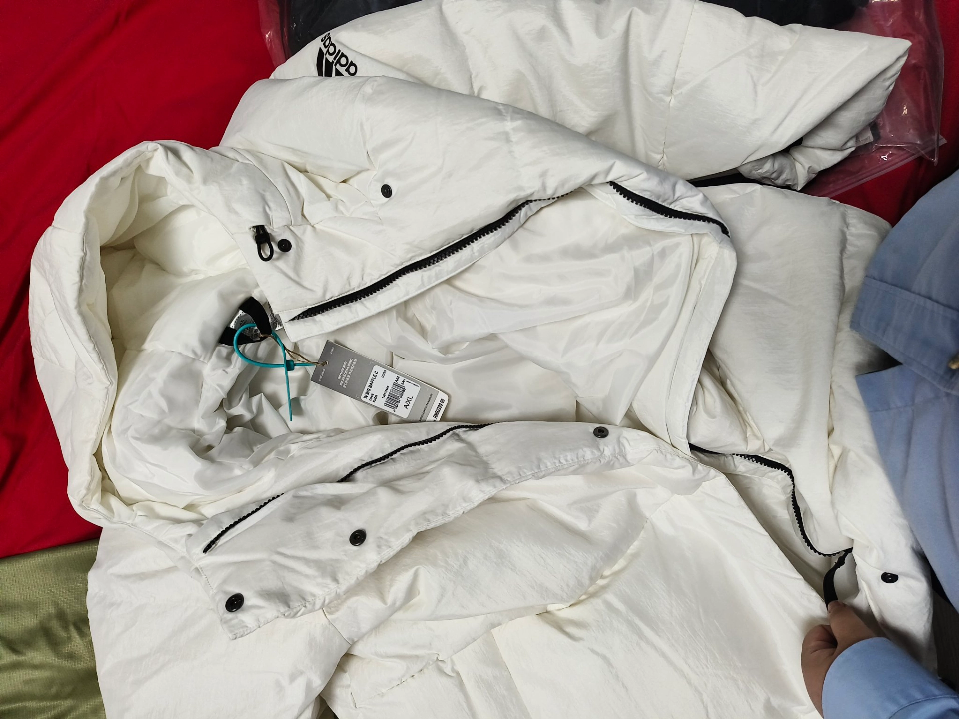 custom review-Adidas Пуховик Зимний Женский Белый