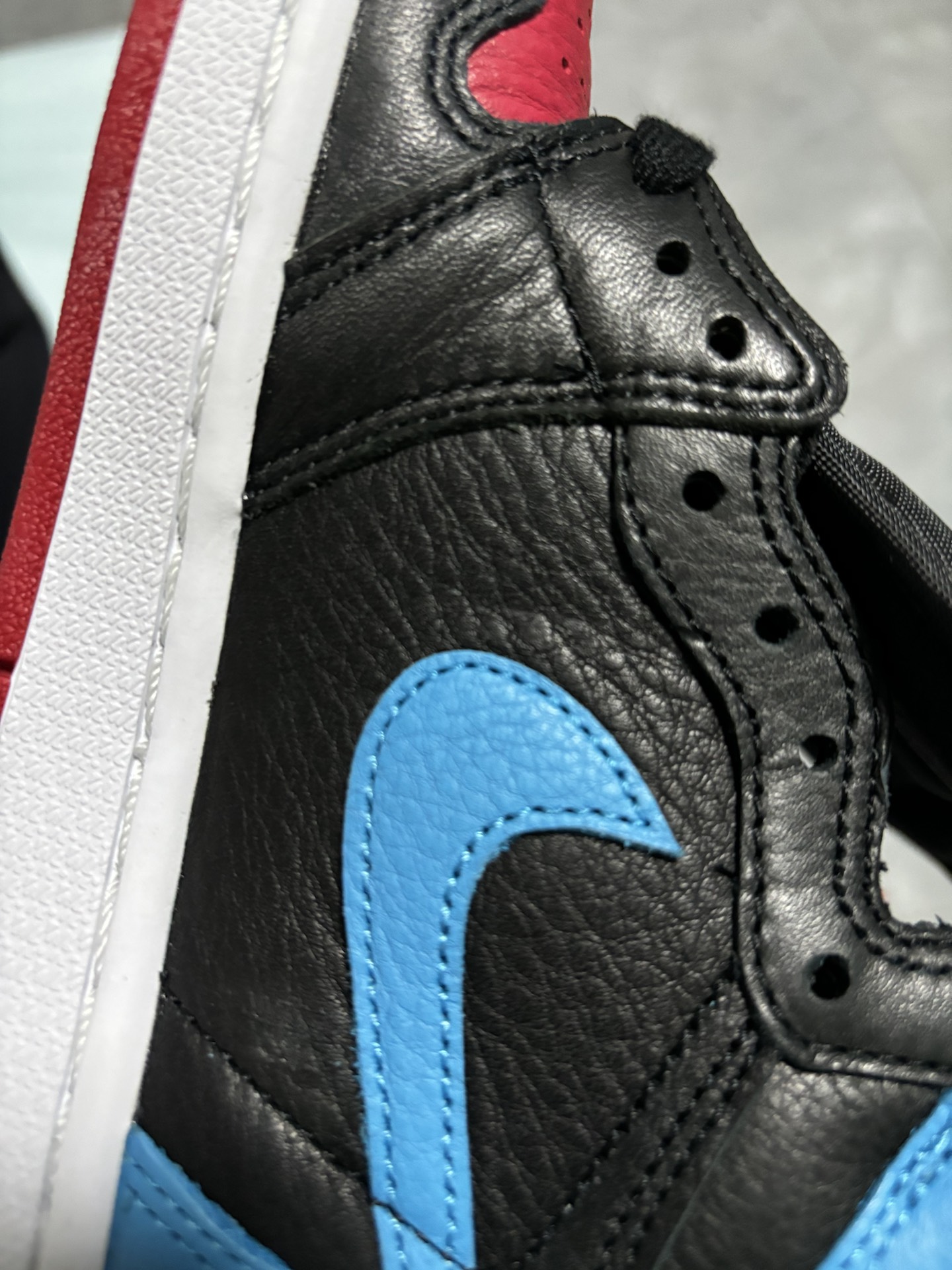 custom review-Jordan Air Jordan 1 Ретро High OG UNC To Chicago High Top Винтажные баскетбольные кроссовки Женские Черный Синий Красный