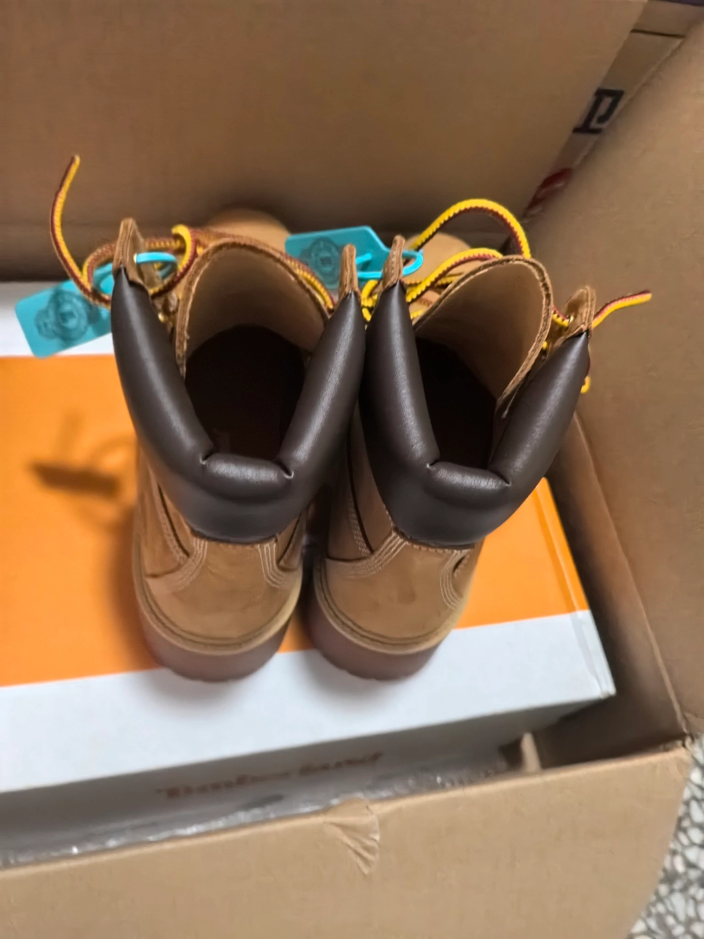 custom review-Timberland Премиум Водонепроницаемый И Износостойкий Короткий Аутдор Женские Желтый