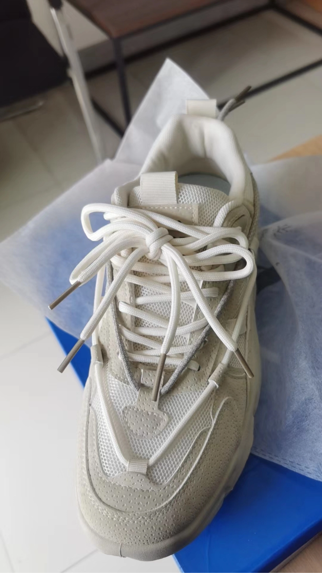 custom review-Warrior Толстая подошва Низкий Топ Унисекс