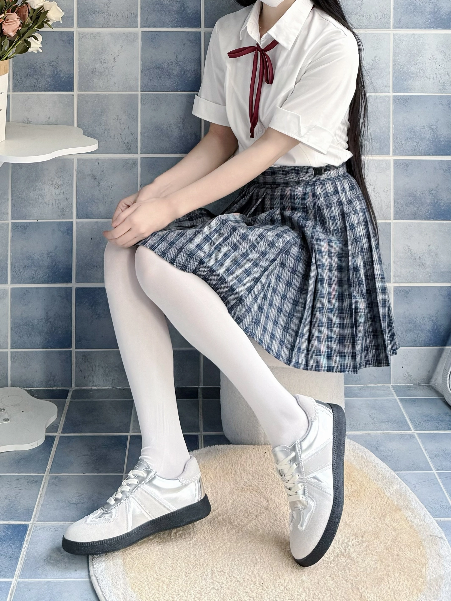 jk妹秋天穿什么✨试试这个带蕾丝的德训鞋