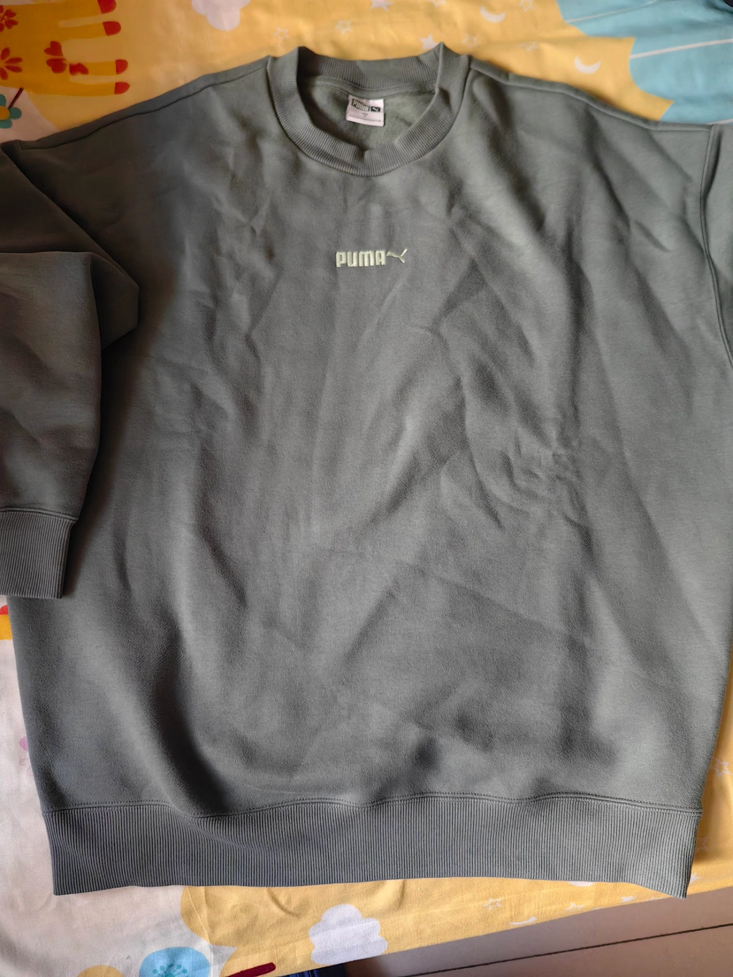 custom review-PUMA Толстовка Мужская Бирюзовая