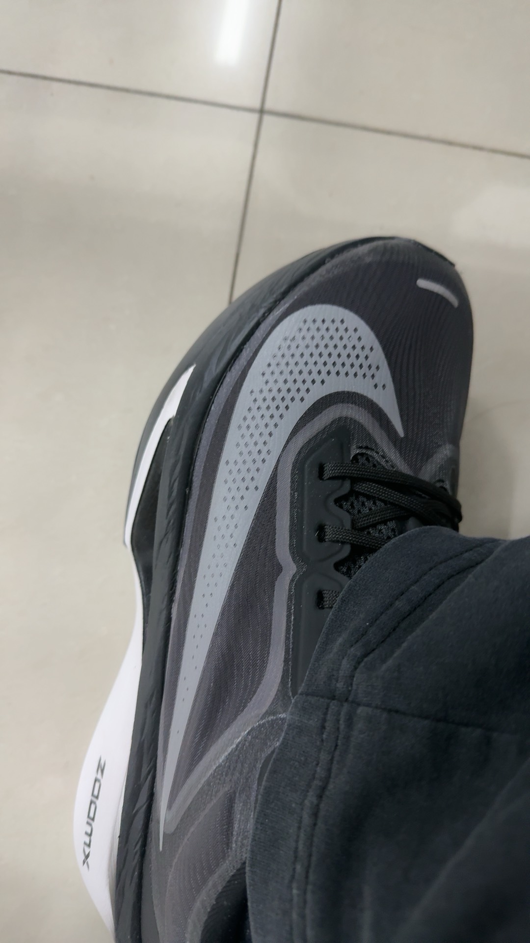 custom review-Nike Zoom Fly 6 Slip-Resistant Supportive Rebound Low-Top Беговые кроссовки Мужские Черный Серый