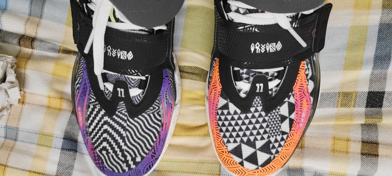 custom review-ANTA KAI 1 Амортизирующие низкие баскетбольные кроссовки с противоскользящим эффектом мужские черно-белые