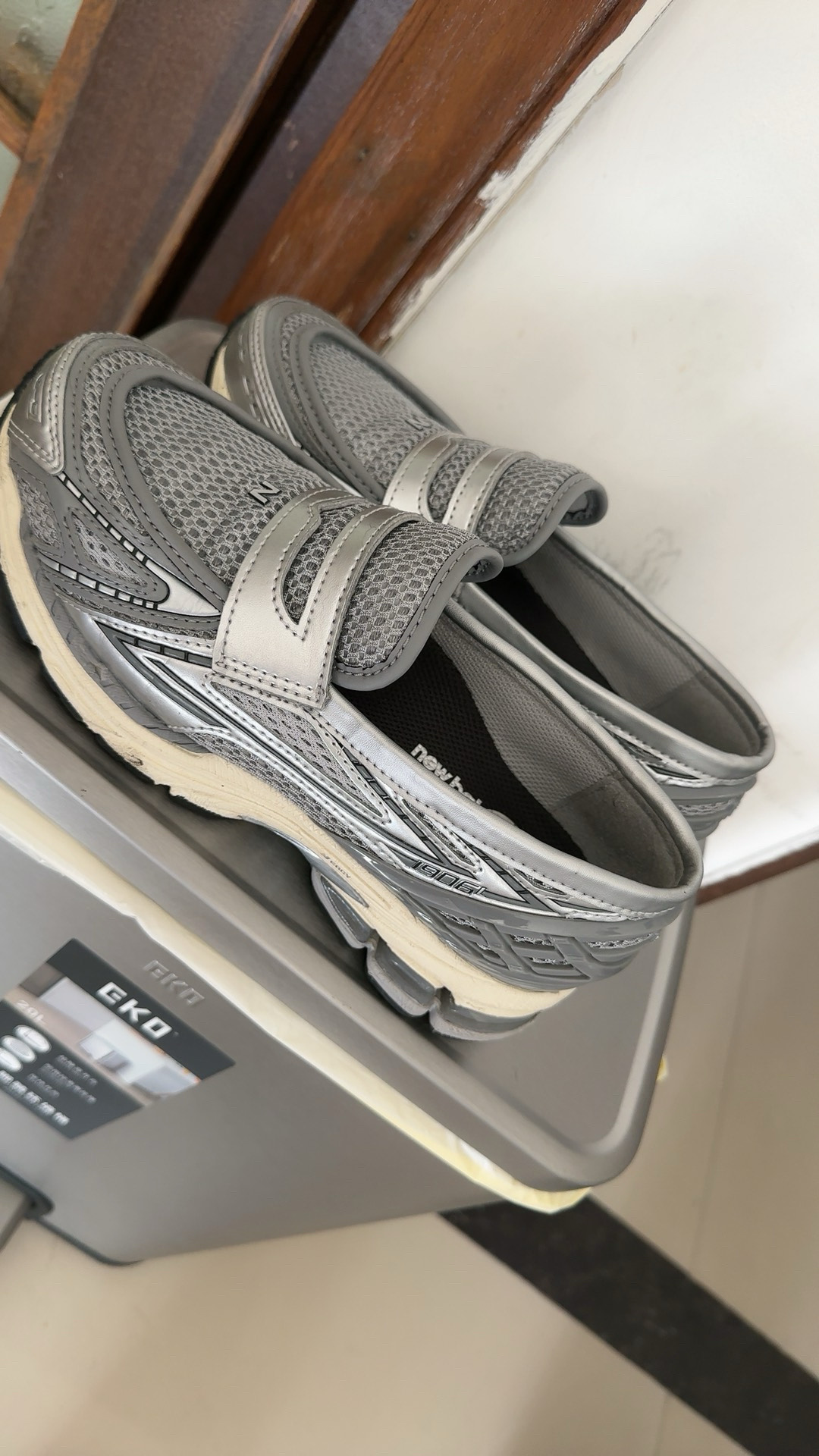 custom review-New Balance NB 1906L Low Топ Casual Унисекс Серебристо-Серый