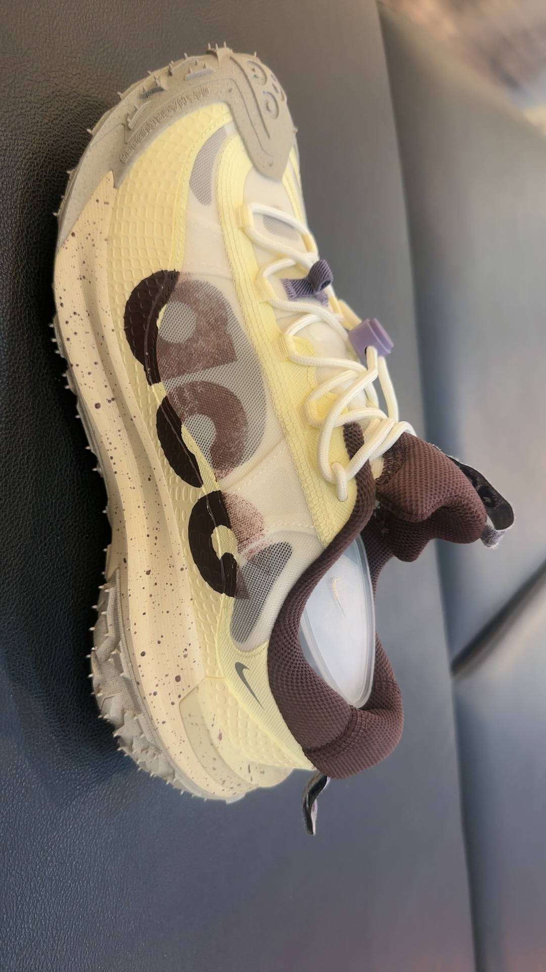 custom review-Nike ACG Mountain Fly 2 Low Топ Уличная обувь Унисекс Желтый Коричневый