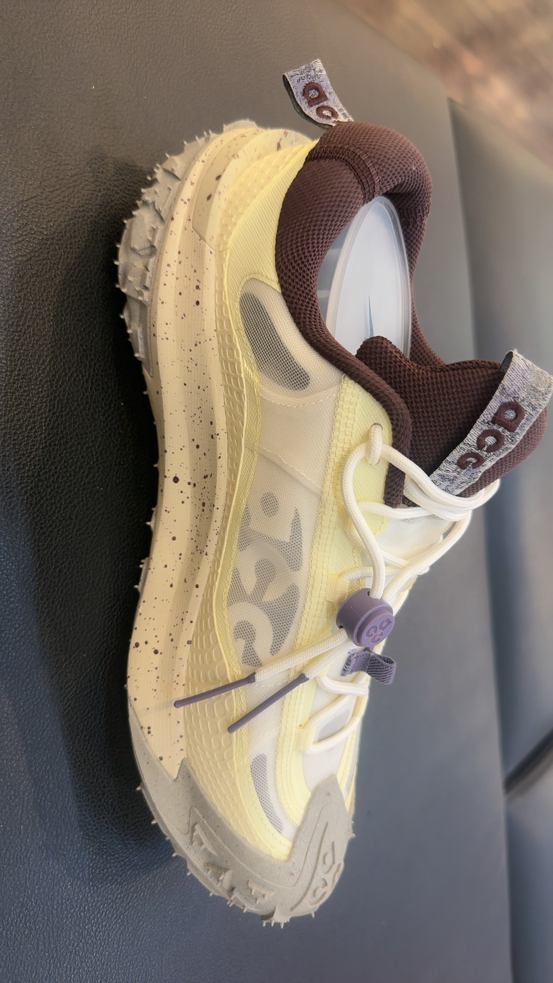 custom review-Nike ACG Mountain Fly 2 Low Топ Уличная обувь Унисекс Желтый Коричневый