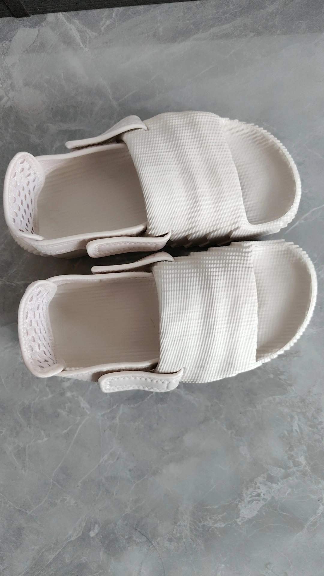 custom review-adidas originals Adilette 22 XLG Abrasion Resistant Шлепанцы Женские Бежевый