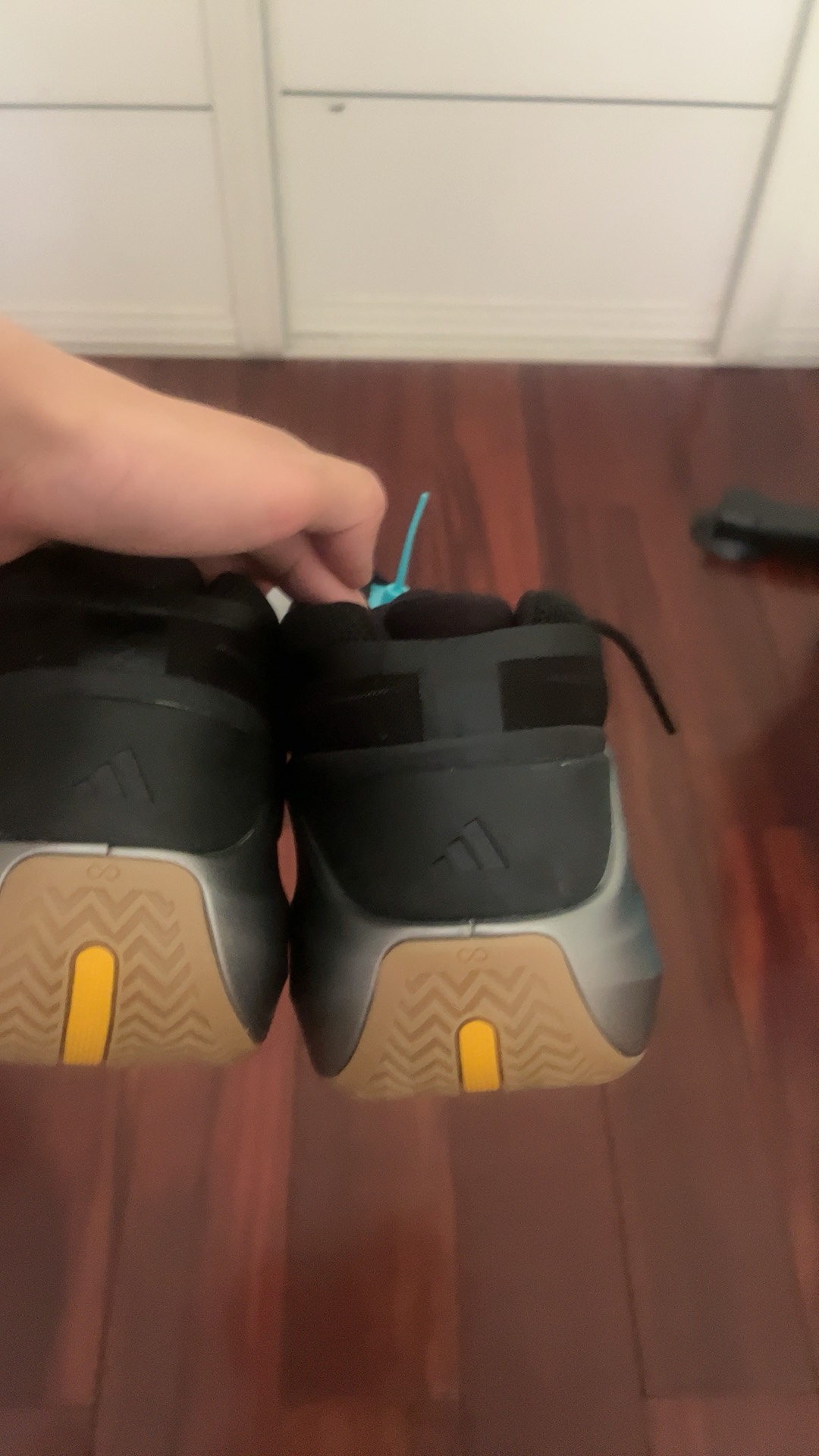 custom review-Adidas Originals Crazy Infinity Амортизация Износостойкий Низкий Топ Винтажные Баскетбольные Кроссовки Унисекс Серебристый Черный