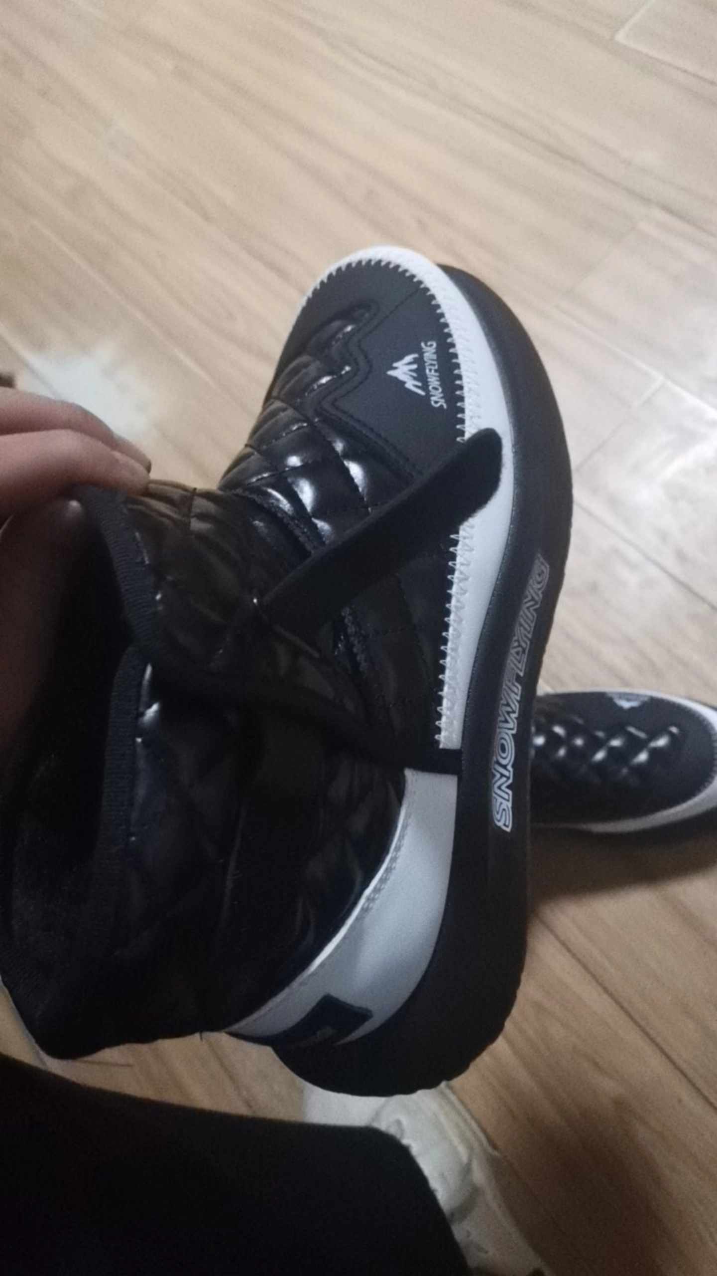 custom review-SNOW FLYING Зимняя коллекция тактических ботинок Короткие сноубутсы Унисекс