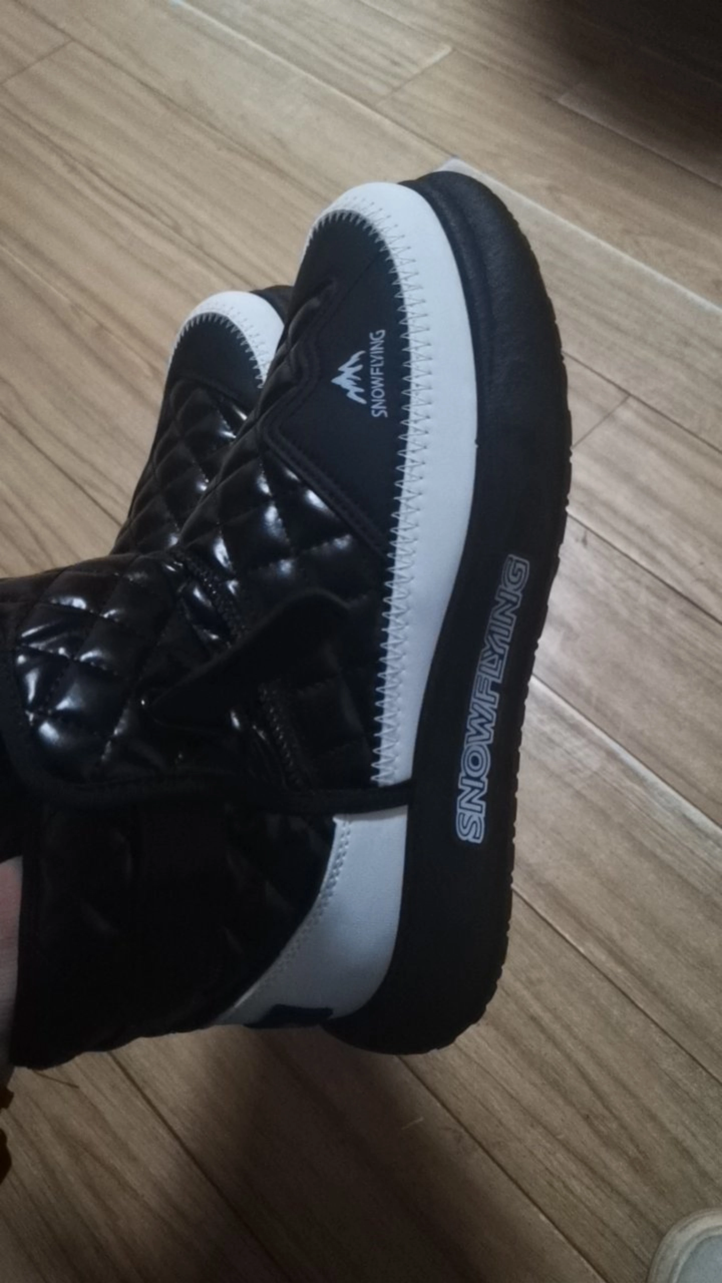 custom review-SNOW FLYING Зимняя коллекция тактических ботинок Короткие сноубутсы Унисекс