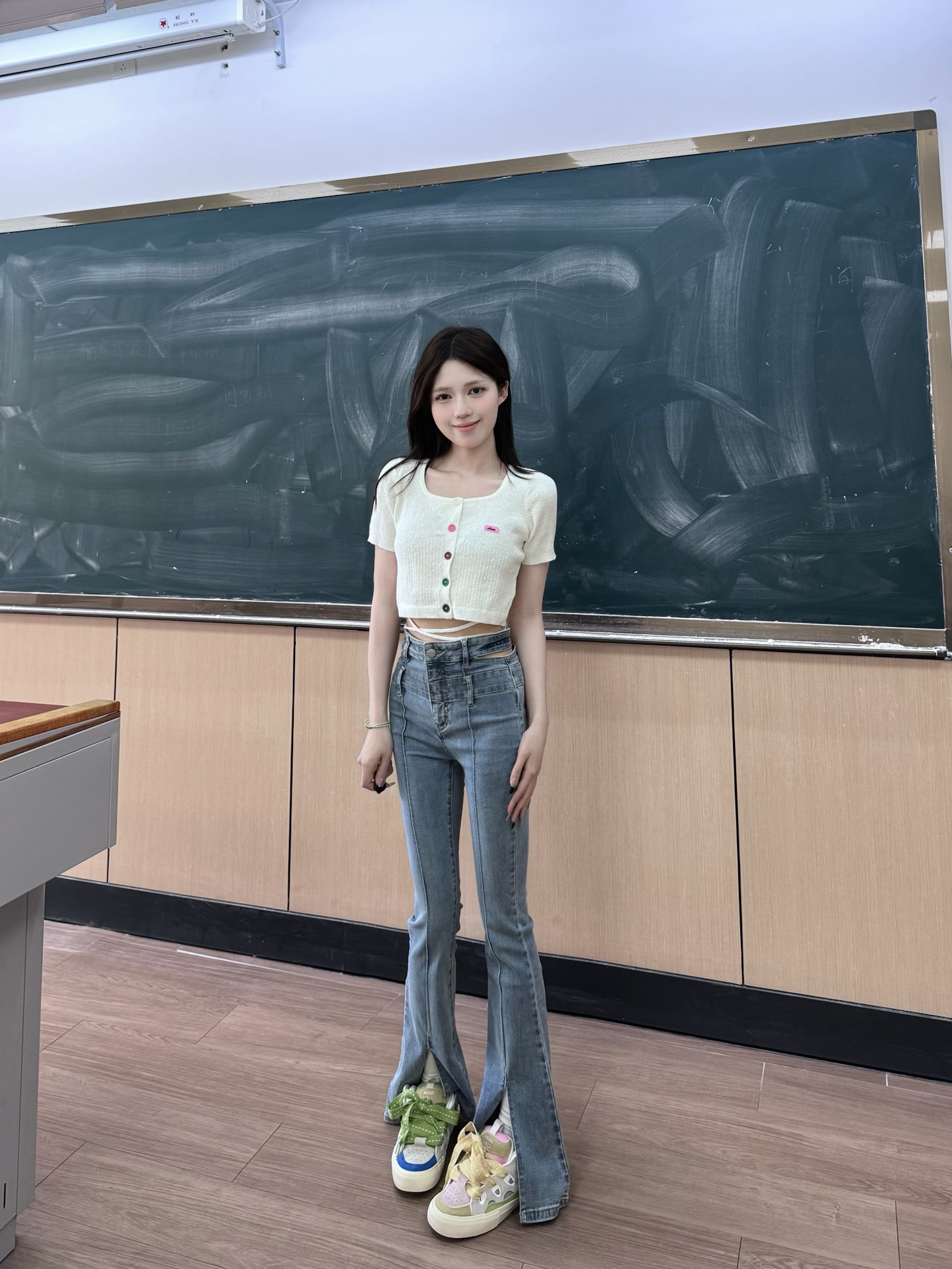 164|女大学生夏日上课ootd