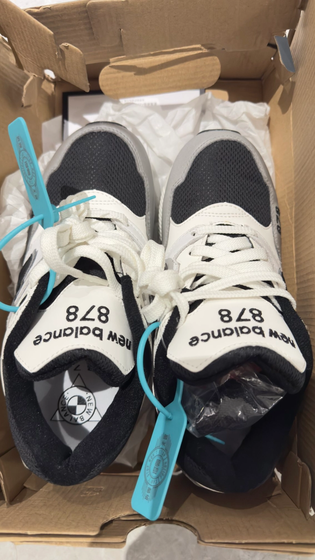 custom review-New Balance NB 878 Low Топ Повседневная обувь Унисекс Черный Белый Серый D Ширина