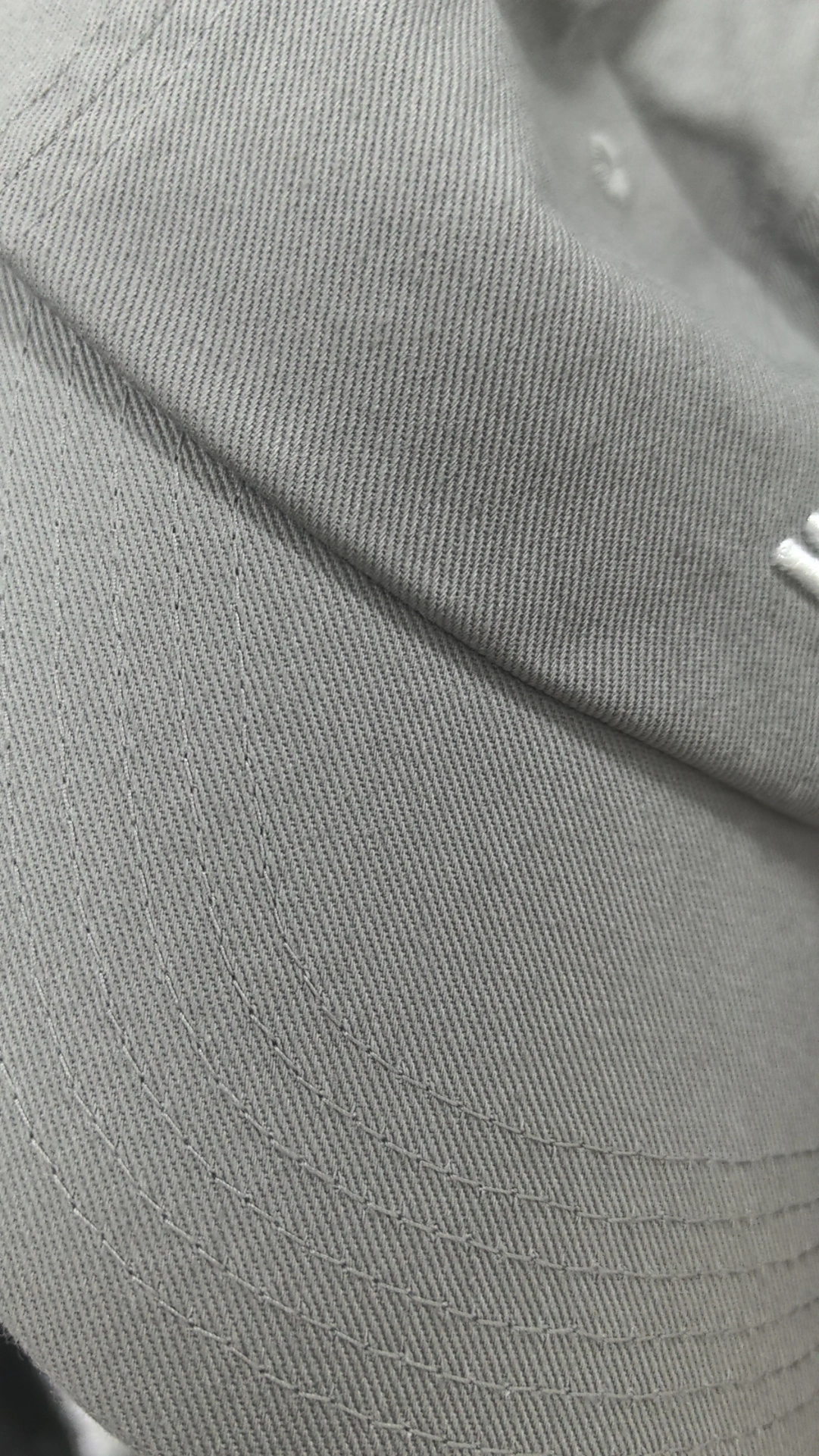 custom review-New Balance Хлопковые кепки унисекс серые