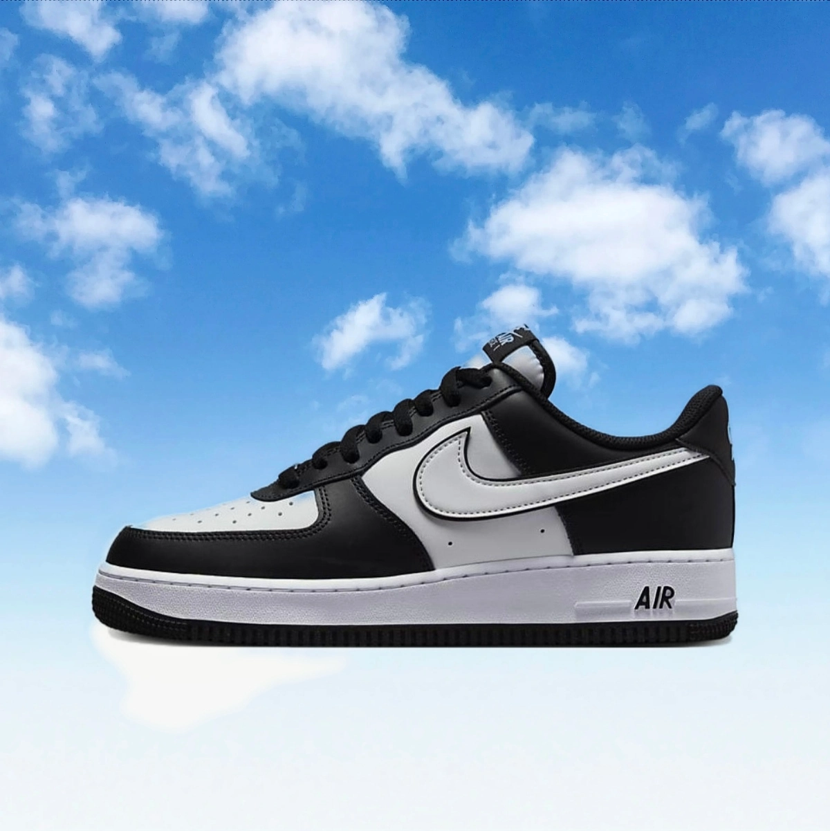 兄弟们,今天给兄弟们分享一款百搭nike空军一号黑白熊猫配色 整体来
