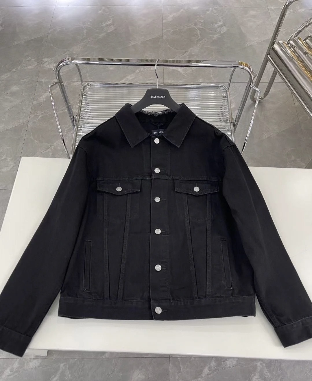 custom review-Fear of God ESSENTIALS The Black Collection Куртки и Пальто Мужской Глубокий Черный