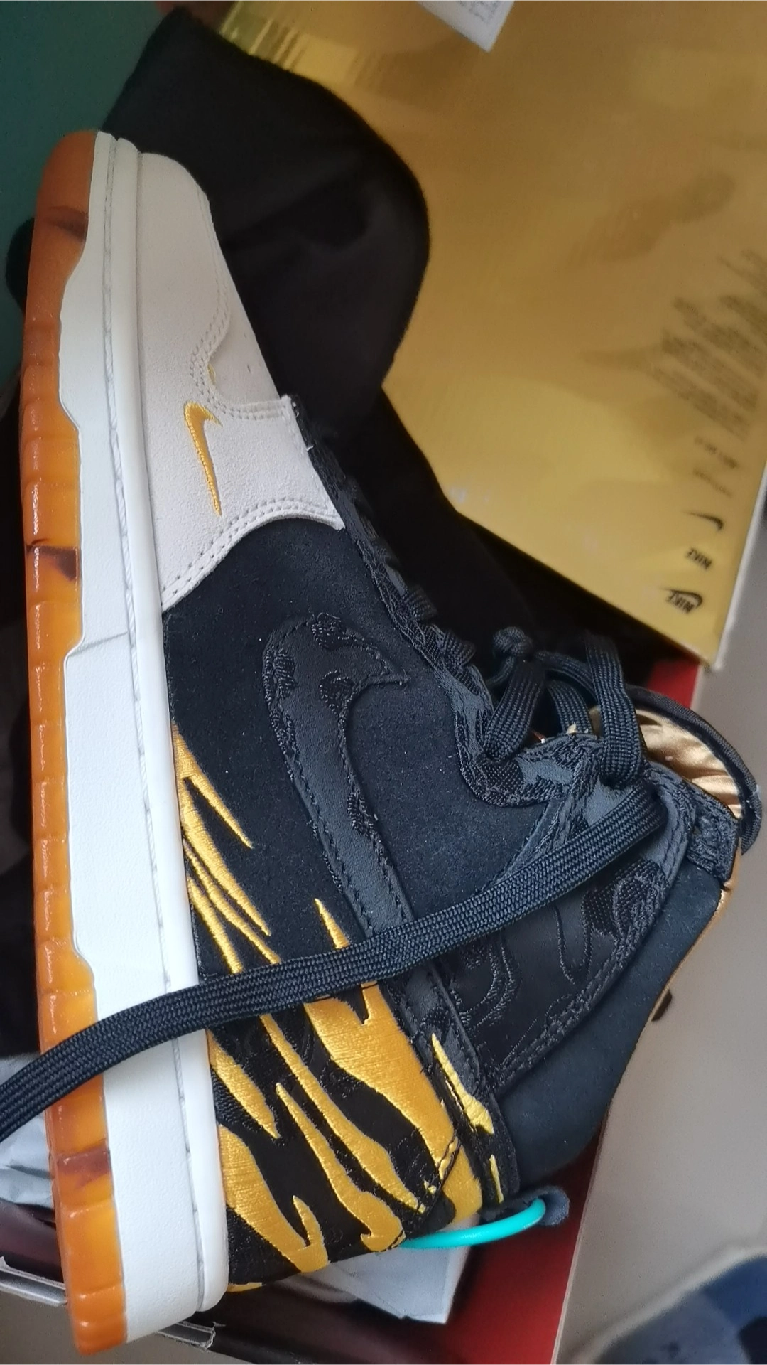 custom review-Nike Dunk Скейтборд Кроссовки Высокие Унисекс