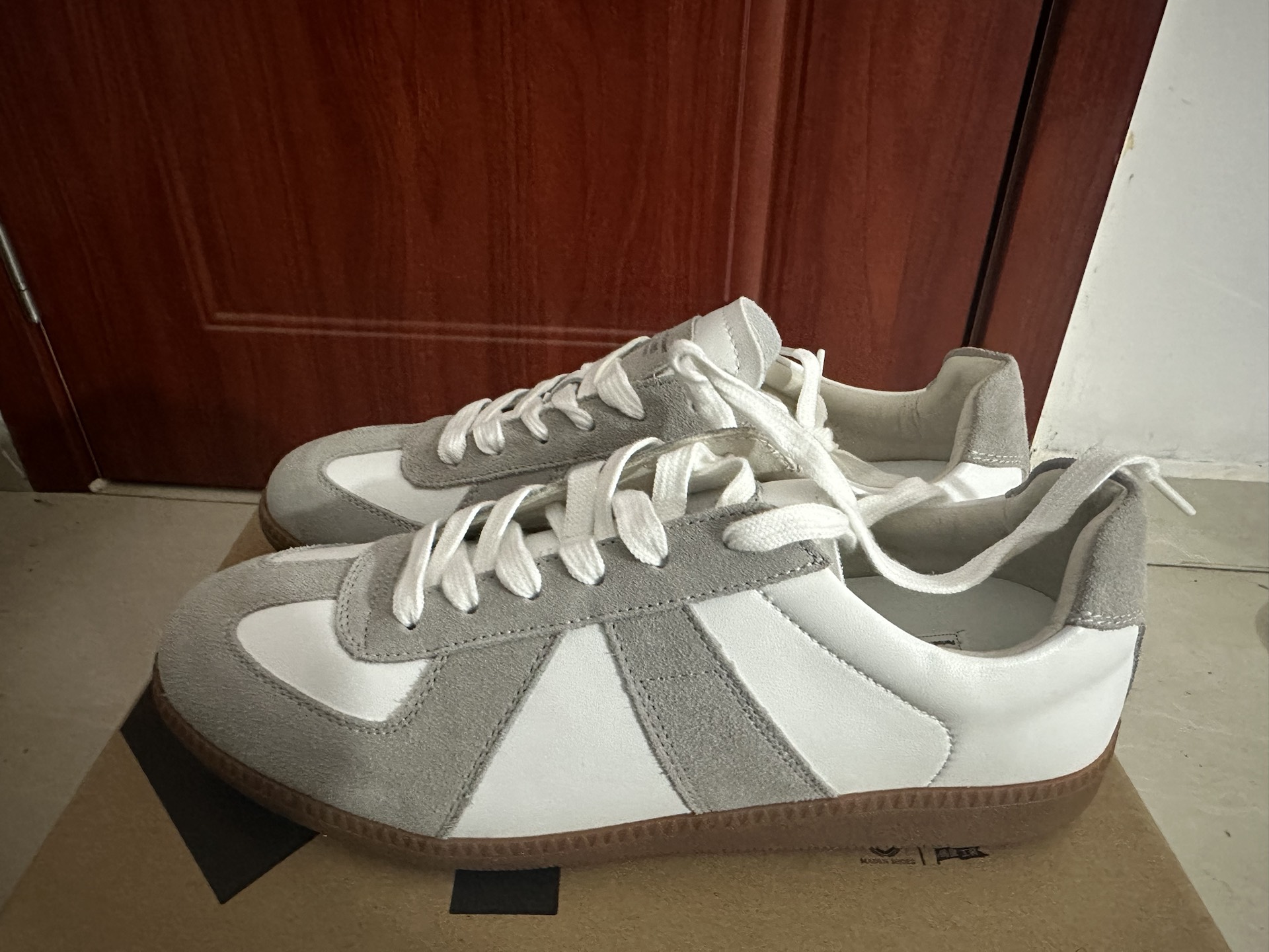 custom review-MADEN Dexun Series Низкие Кроссовки для Скейтбординга Унисекс Серый Белый