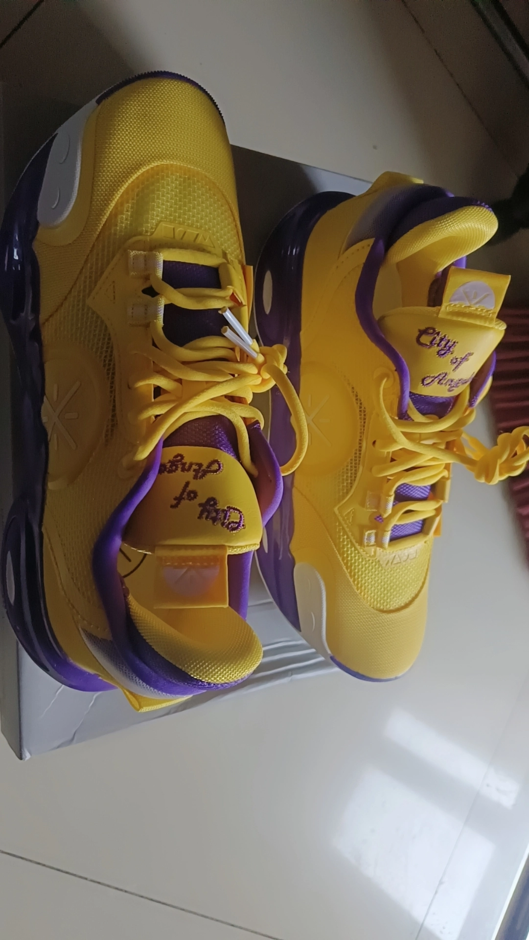 custom review-LINING All City 12 Basketball Обувь Низкий Топ Желтый Мужской