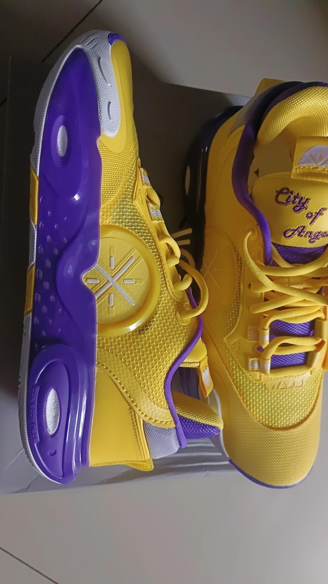 custom review-LINING All City 12 Basketball Обувь Низкий Топ Желтый Мужской