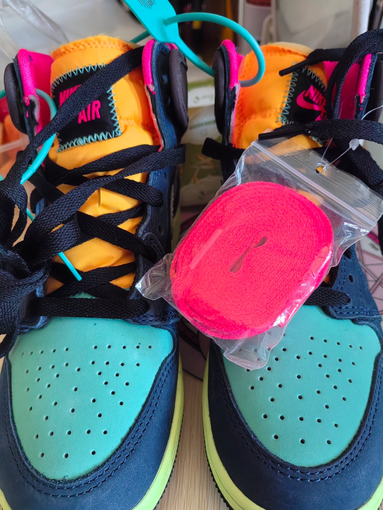 custom review-Jordan Air Jordan 1 Детские баскетбольные кроссовки High Топ Унисекс