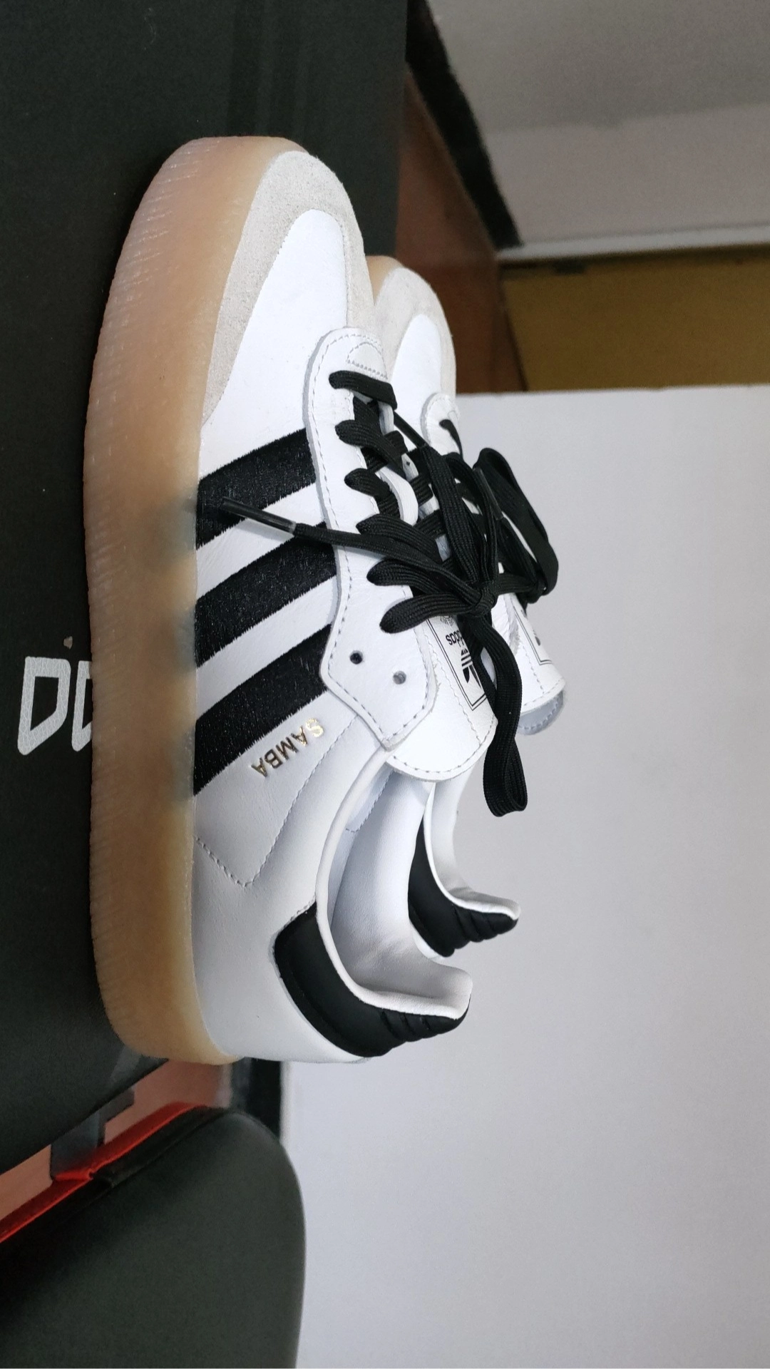 custom review-Adidas Originals SAMBAE W Low Топ Скейтборд Кроссовки Женские Белые