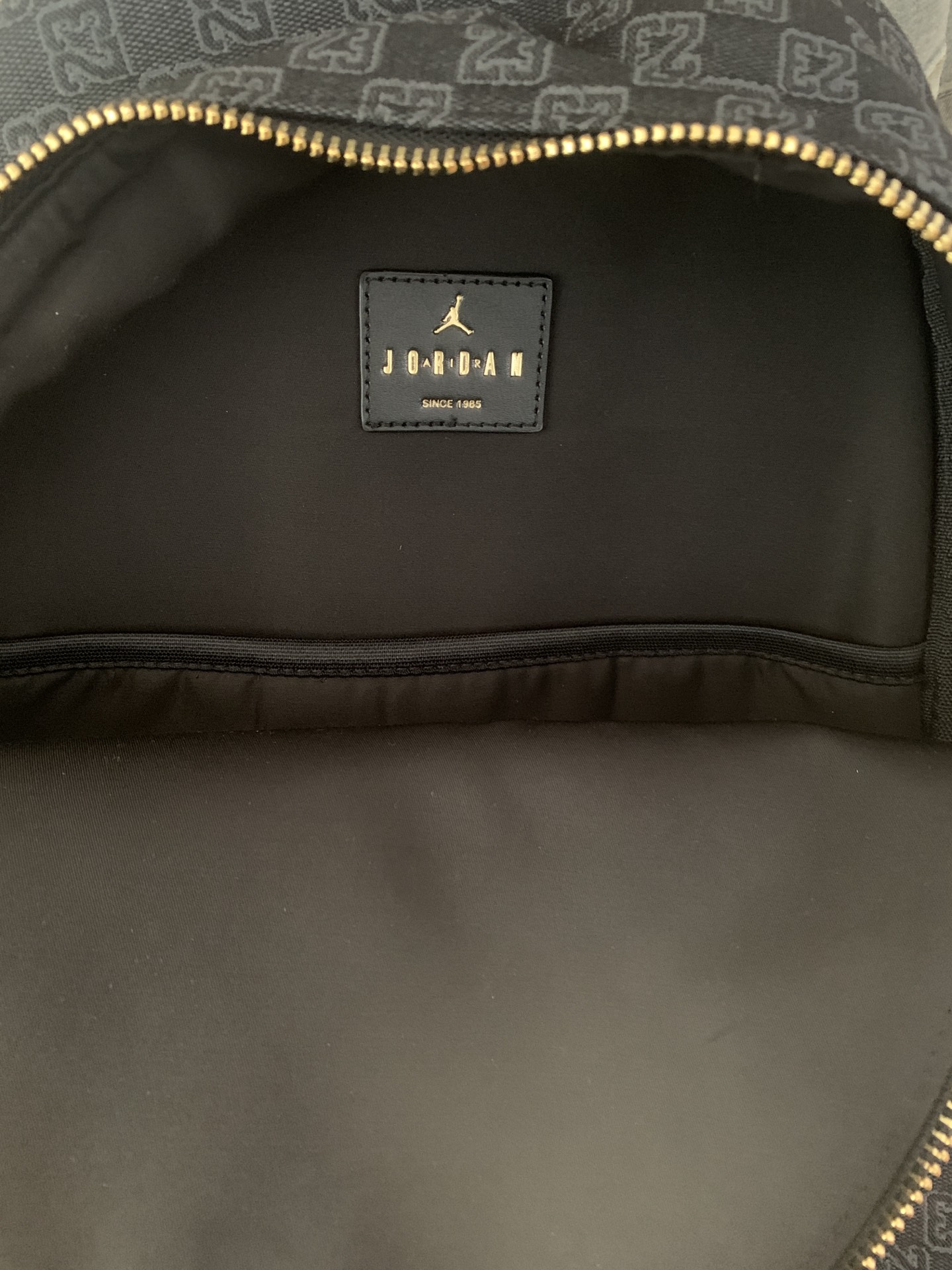 custom review-Jordan Polyester Backpack Standard Unisex Black Джордан Полиэстер Рюкзак Стандартный Унисекс Черный