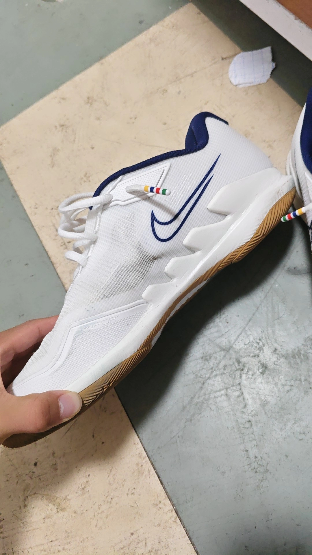 custom review-Nike Court Air Zoom Vapor Pro 'Summit White Binary Blue'