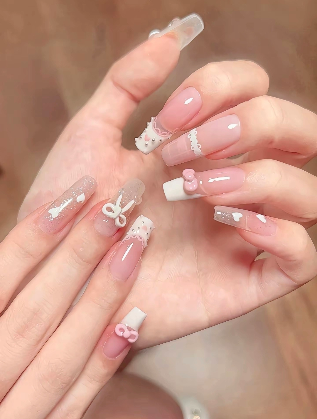 夏日清凉美甲