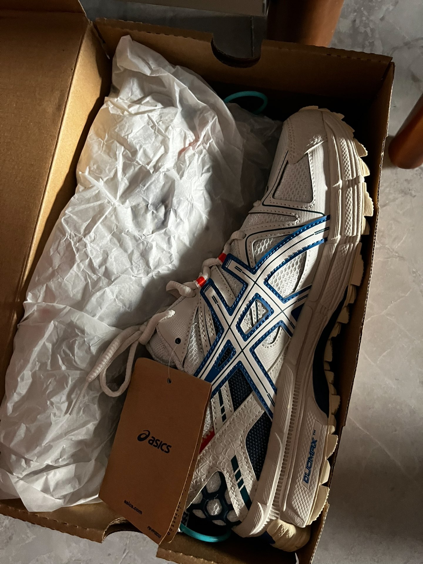 custom review-Asics Gel Kahana 8 Low Top Trail Бег Urban Commute Беговые кроссовки Мужские Коричневый Синий