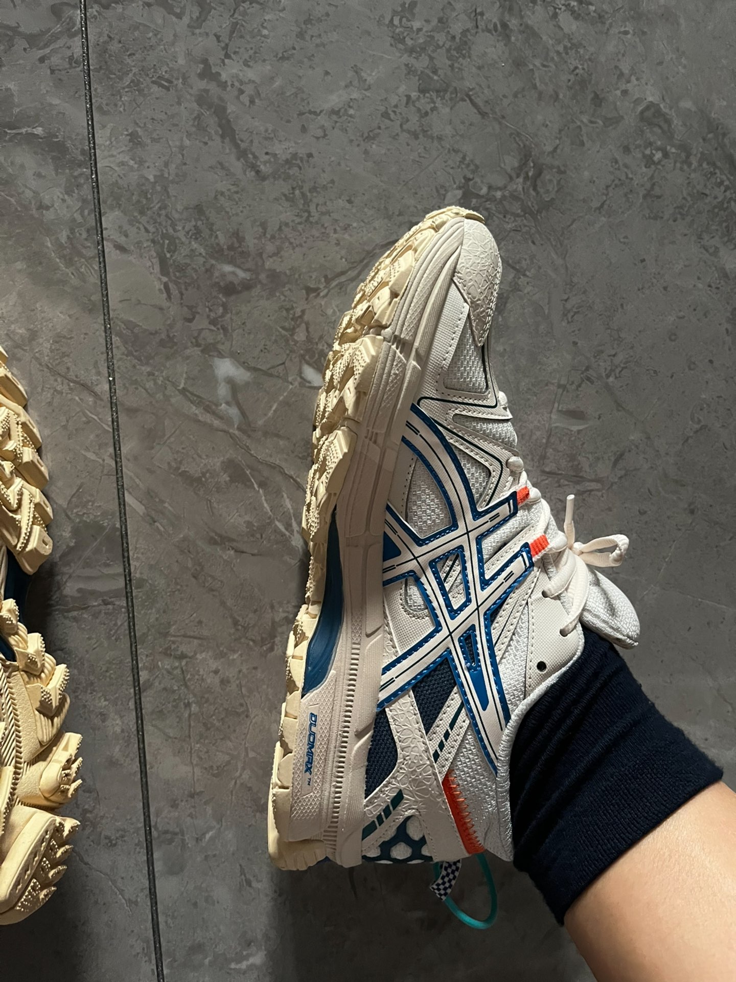 custom review-Asics Gel Kahana 8 Low Top Trail Бег Urban Commute Беговые кроссовки Мужские Коричневый Синий