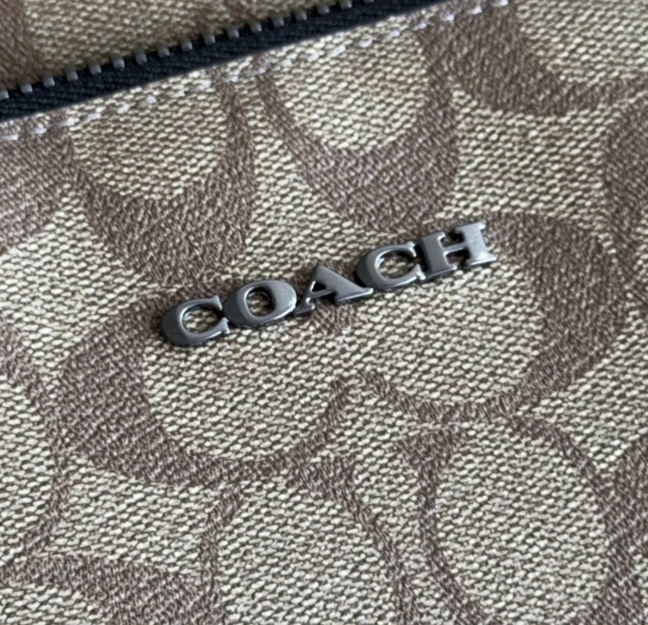 custom review-COACH ETHAN Холст с покрытием и Телячья кожа Рюкзак Мужской Хаки