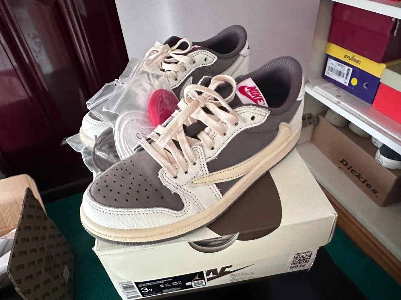 custom review-Jordan Air Jordan 1 Детские баскетбольные кроссовки Low Топ Pre School