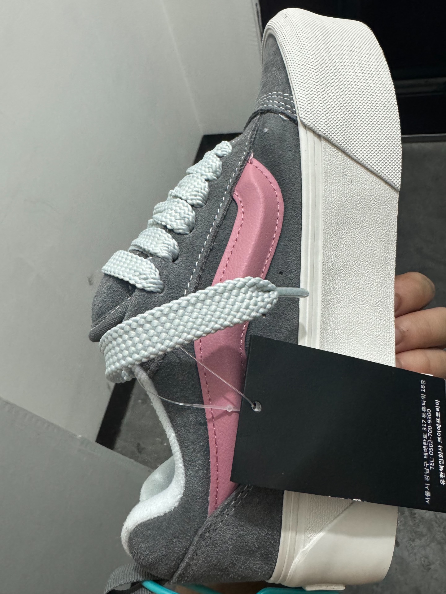 custom review-Vans Knu Stack Low Топ Скейтборд Кроссовки Унисекс Серый