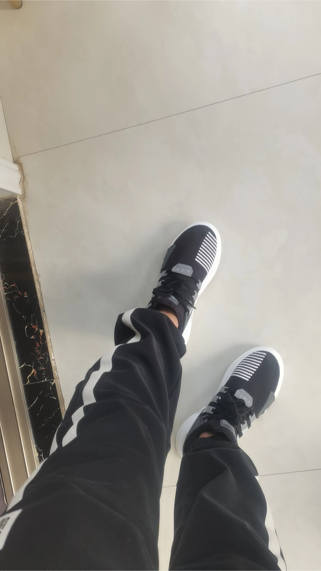 custom review-Adidas Originals Eqt Bask Adv Slip Resistant Abrasion Resistant MID Топ Повседневная обувь Унисекс Черный белый
