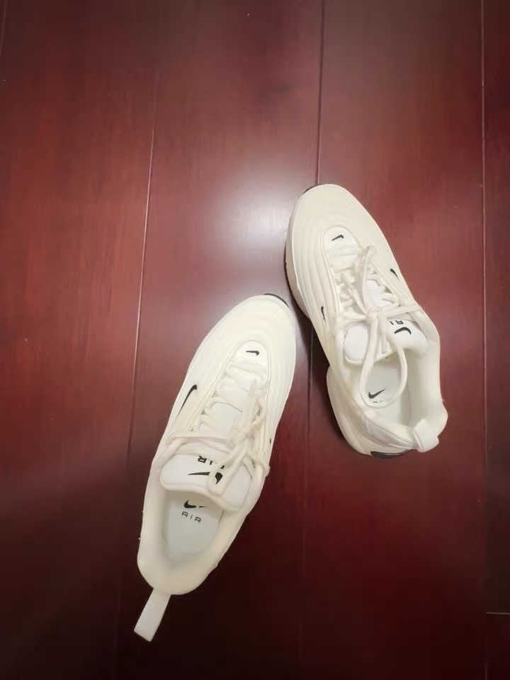 custom review-Nike Air Max Portal Амортизация Устойчивый к истиранию Дышащий Низкий Топ Повседневные Беговые кроссовки Женские Бежевые