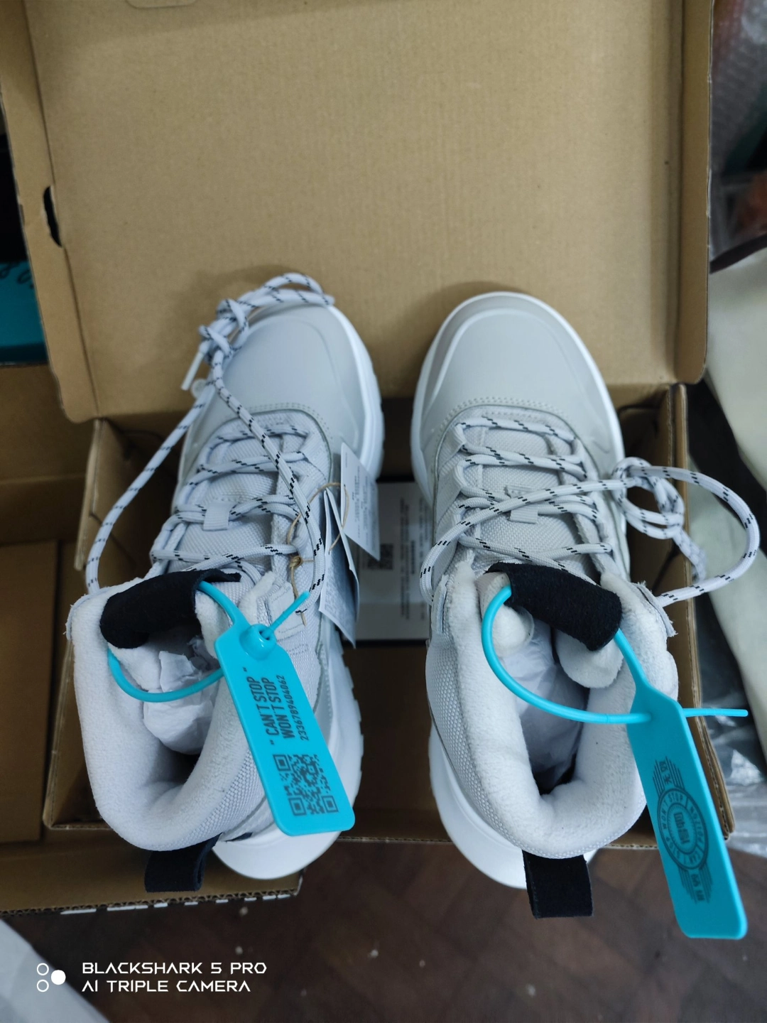 custom review-ADIDAS NEO Fusion Storm Амортизация Износостойкий MID Топ Кэжуал Унисекс Серый