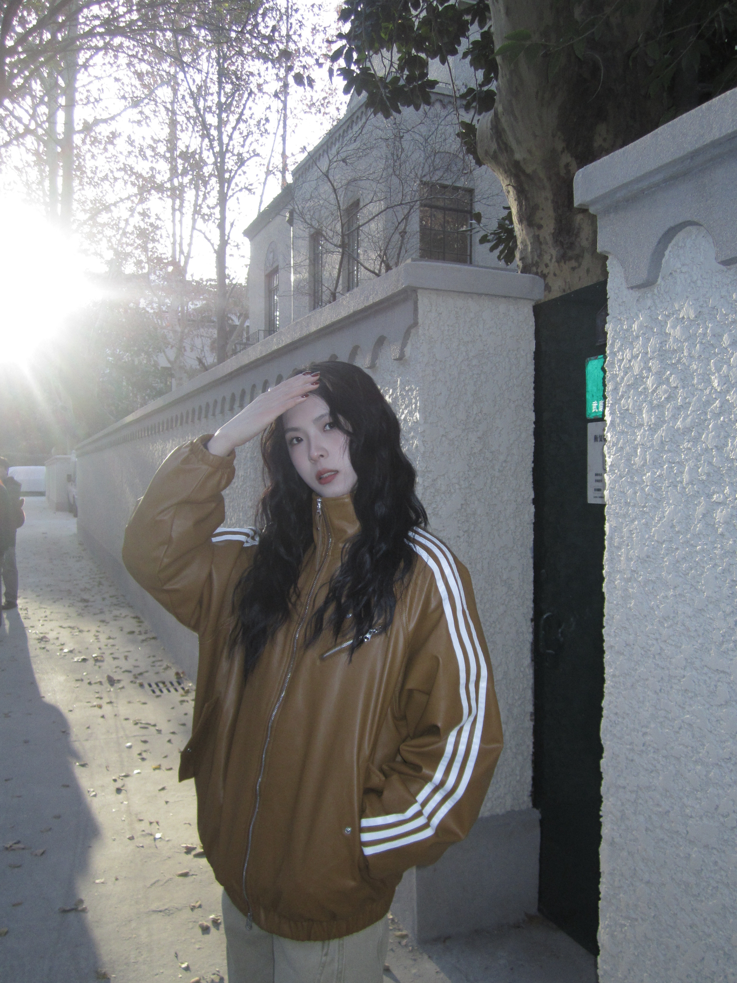 custom review-Adidas Originals Adicolor FW24 Sport PUL Куртка Женские Бронзовые пласты