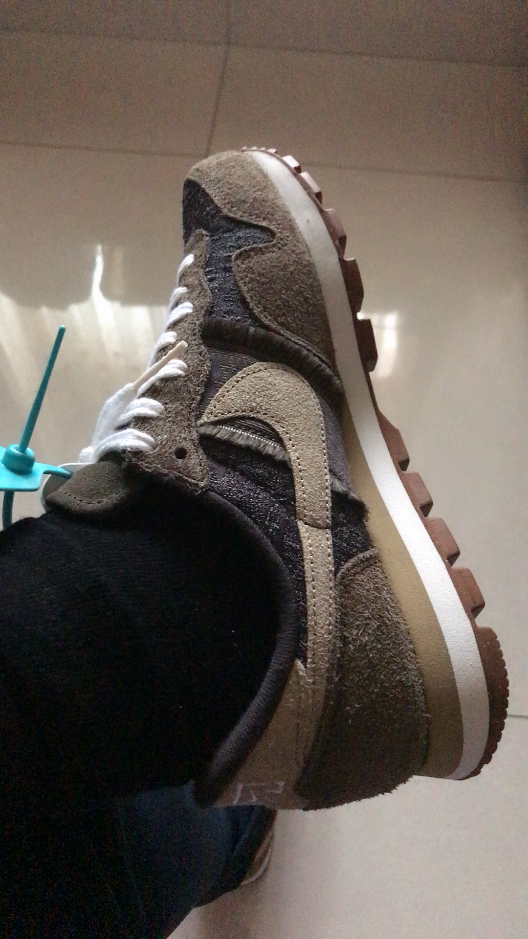 custom review-Nike Air Pegasus 83 Устойчивый к истиранию Низкий Топ Повседневные Беговые кроссовки Унисекс Зеленый