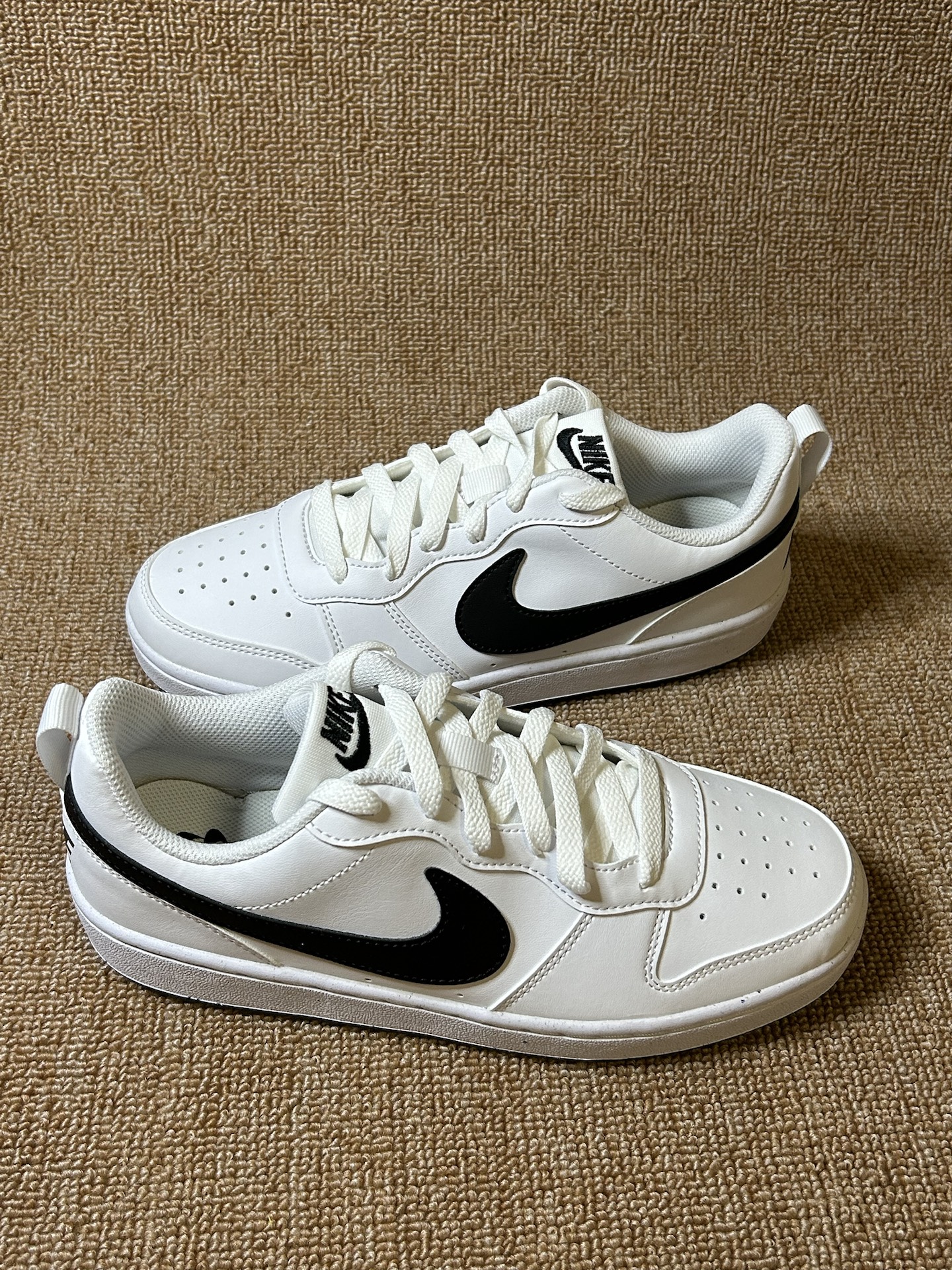 学生党nike爆款板鞋 黑白熊猫配色court