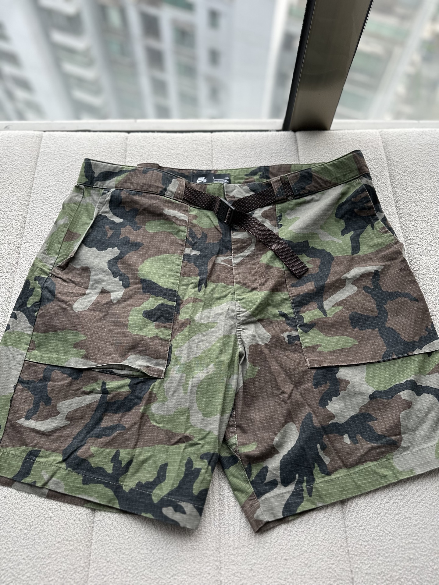 nike sb迷彩短裤