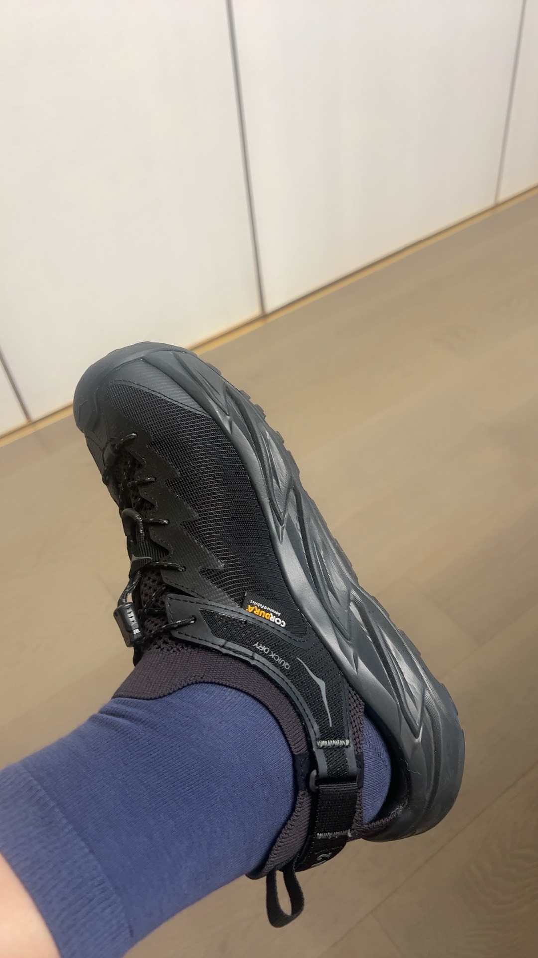 custom review-HOKA ONE ONE HOPARA 2 Hopara Low Топ Повседневная обувь Мужской Черный