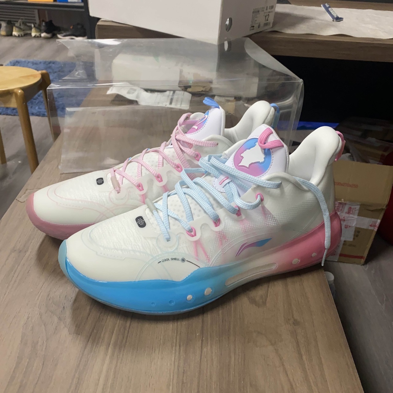 46码 lining李宁 驭帅14 42 low 吉米巴特勒pe 低帮专业篮球鞋