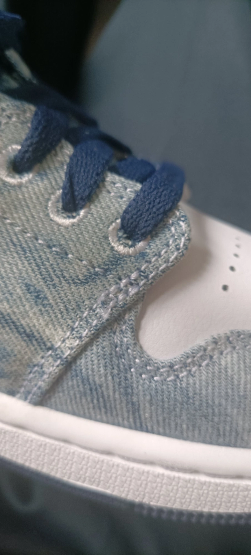custom review-Jordan 1 Low Washed Denim