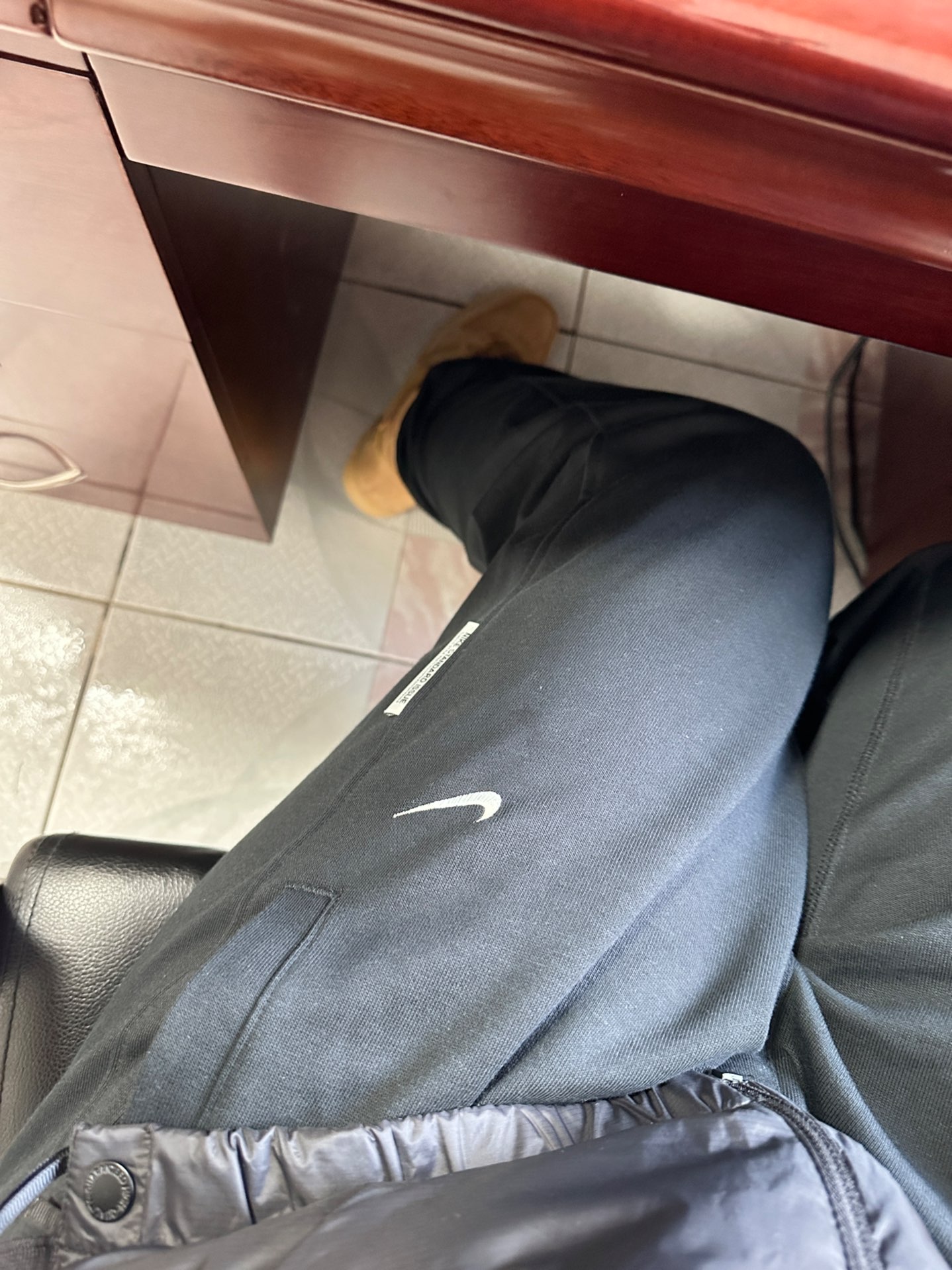 custom review-Nike Dri Fit Вязаные Тренировочные Штаны Мужские Черные