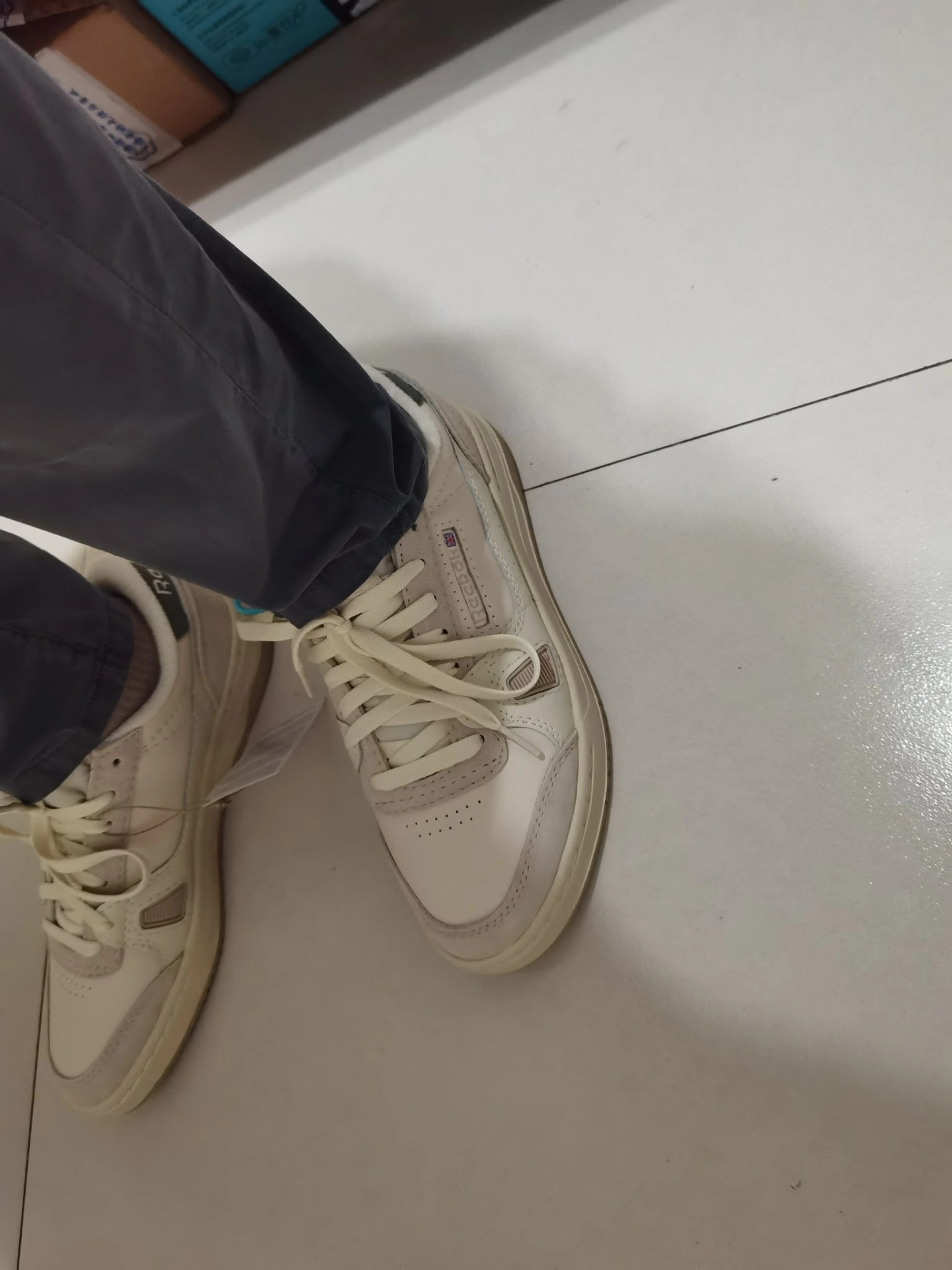 custom review-Reebok Lt Court Винтаж Устойчивые к истиранию Низкие Кроссовки для скейтбординга Унисекс Коричневый