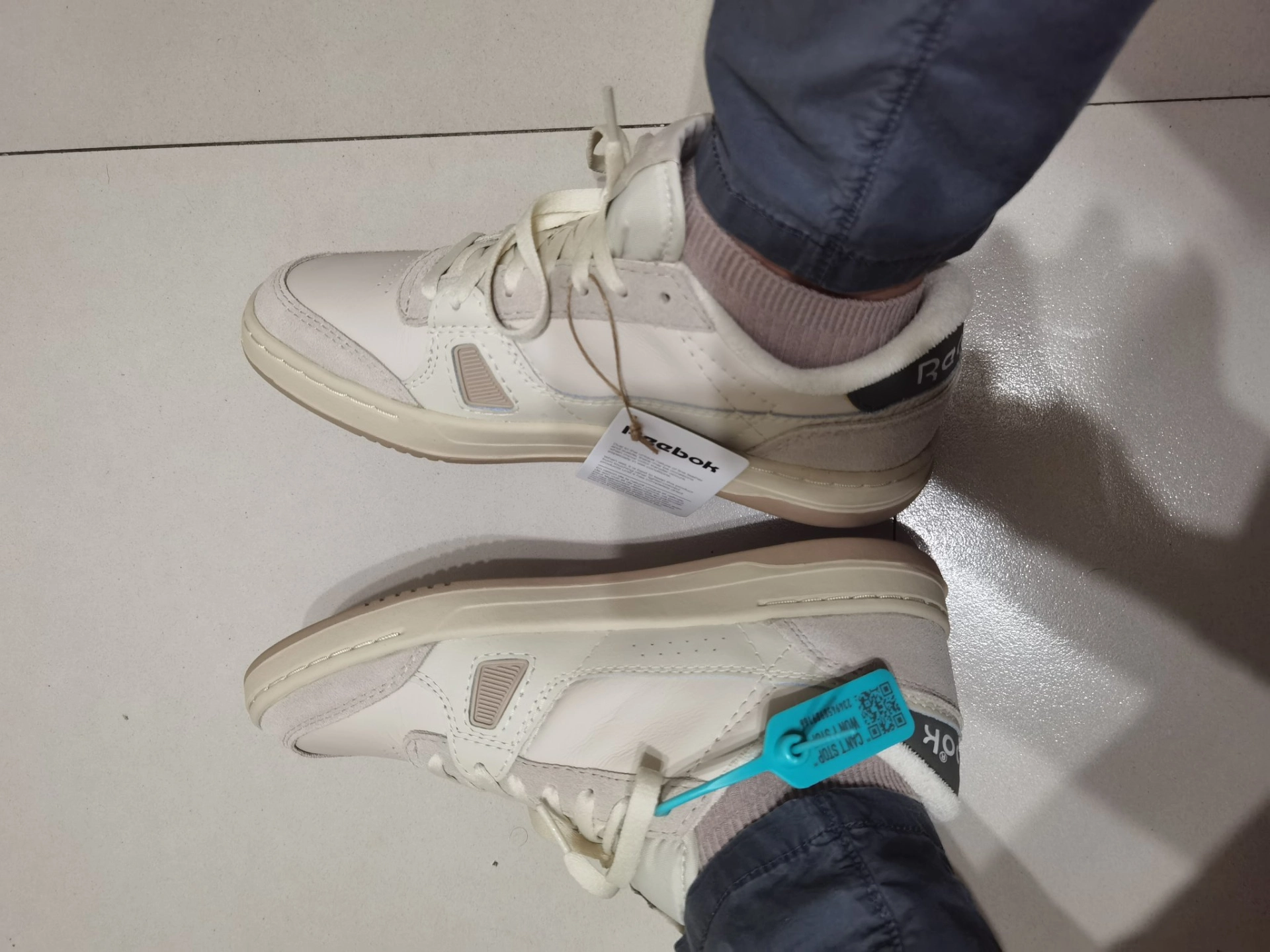 custom review-Reebok Lt Court Винтаж Устойчивые к истиранию Низкие Кроссовки для скейтбординга Унисекс Коричневый